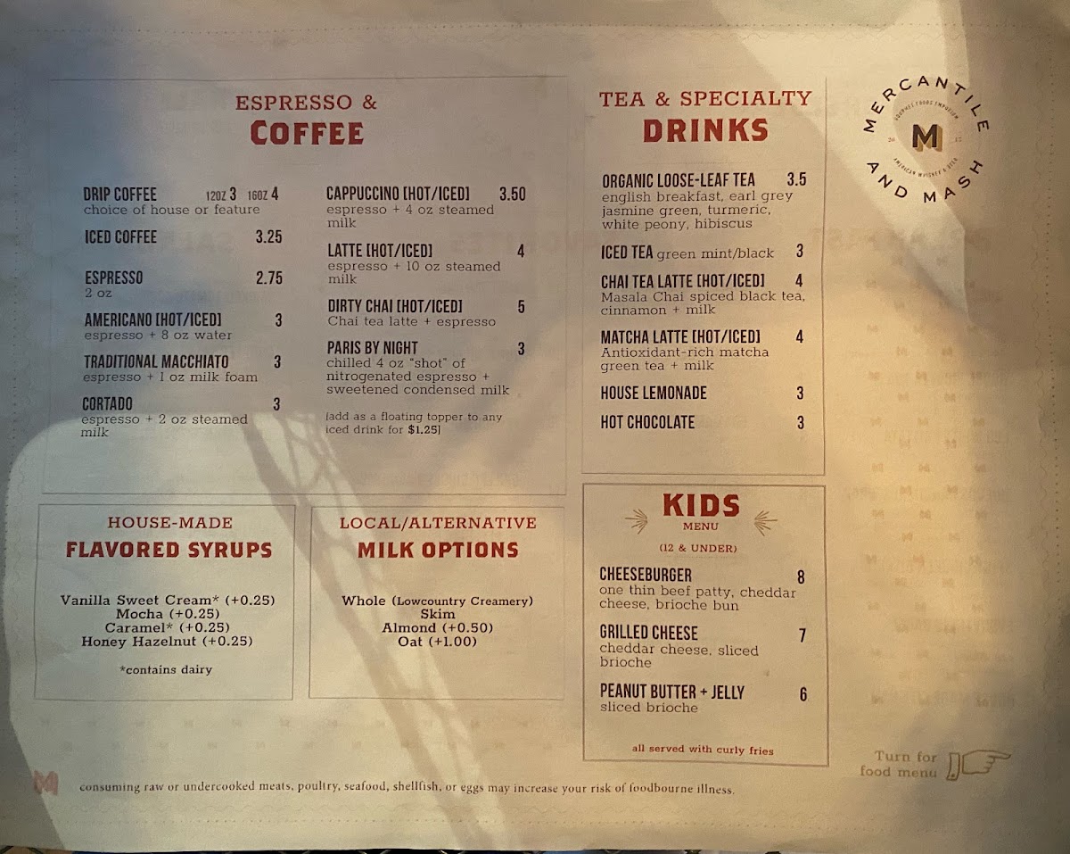 Mercantile & Mash Menu - Image 4